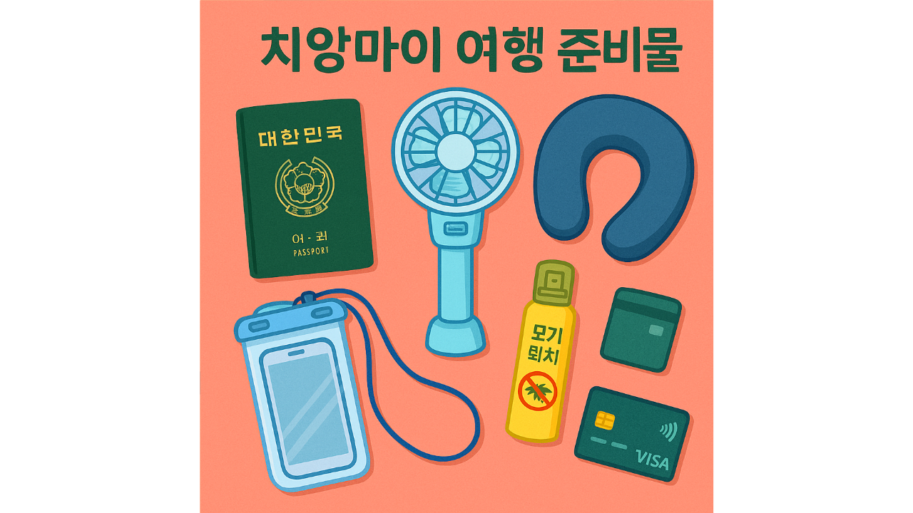 태국 치앙마이 여행 준비물 (이 글 하나로 완벽 대비하세요)